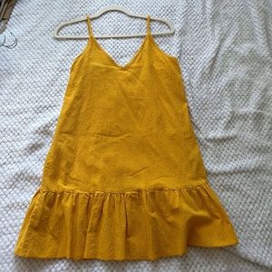 yellow sun dress
